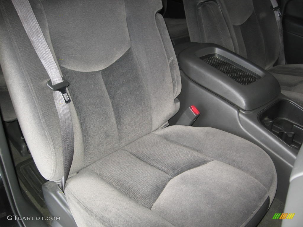2005 Sierra 1500 SLE Crew Cab 4x4 - Carbon Metallic / Dark Pewter photo #11