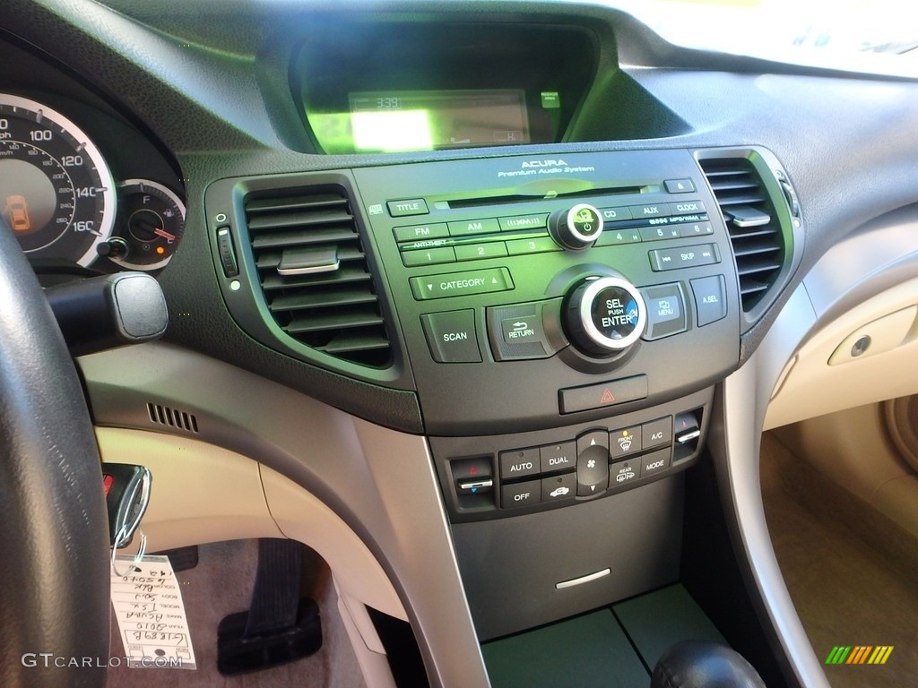 2010 TSX Sedan - Crystal Black Pearl / Parchment photo #28