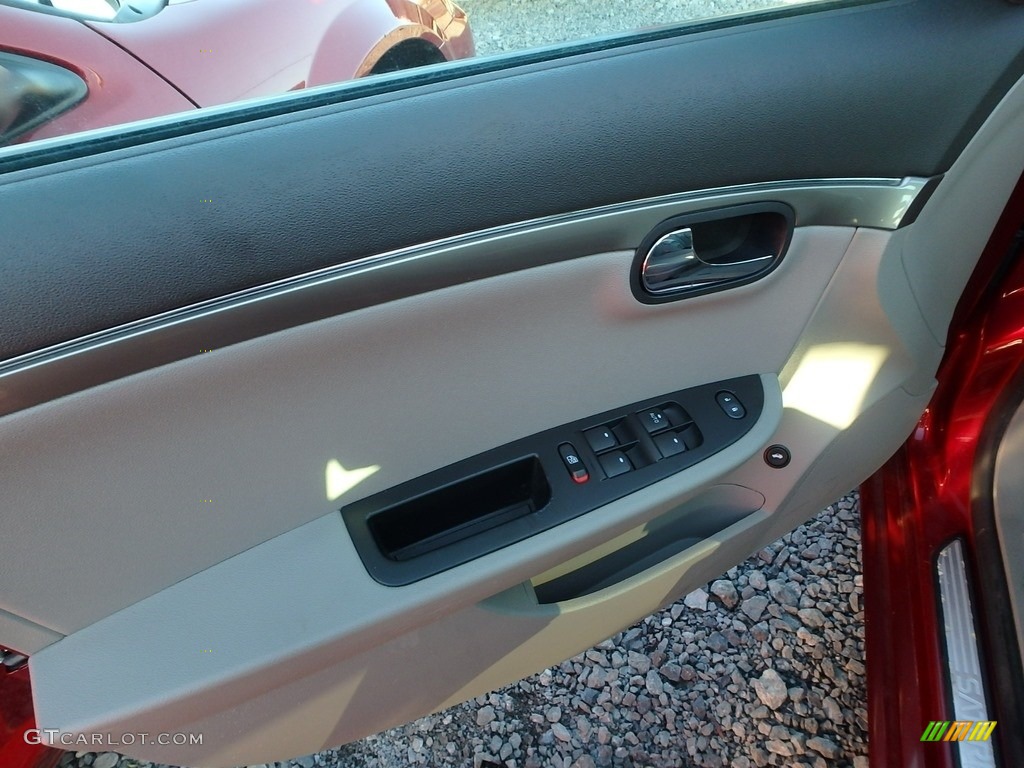 2009 Aura XE - Red Jewel Tintcoat / Gray photo #11