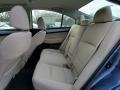 2017 Subaru Legacy Warm Ivory Interior Rear Seat Photo