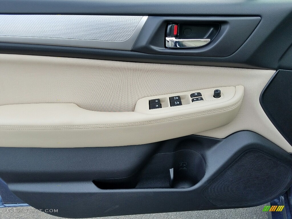 2017 Subaru Legacy 2.5i Premium Warm Ivory Door Panel Photo #118677348