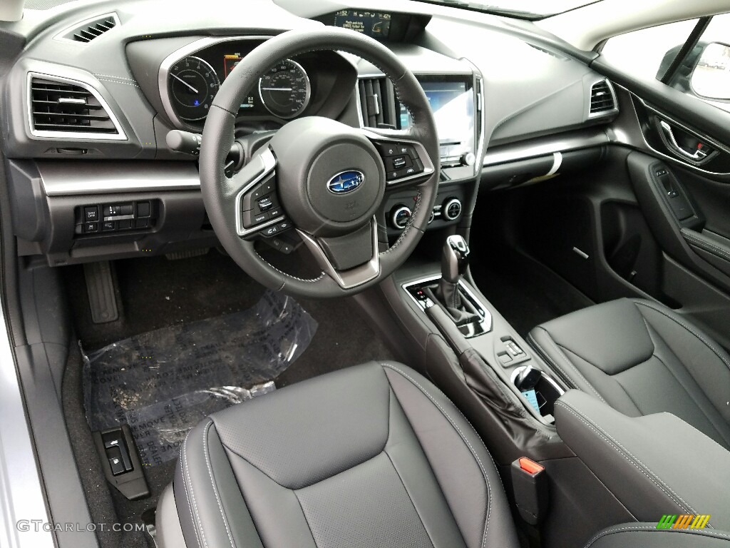 Black Interior 2017 Subaru Impreza 2.0i Limited 4-Door Photo #118677936