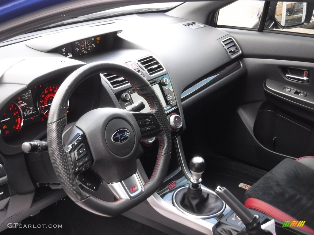 2016 Subaru WRX STI Carbon Black Dashboard Photo #118678062