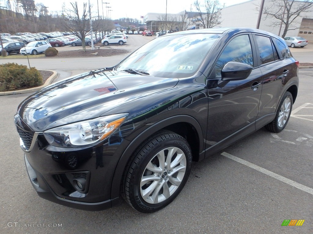 Jet Black Mica 2014 Mazda CX-5 Grand Touring AWD Exterior Photo #118682592