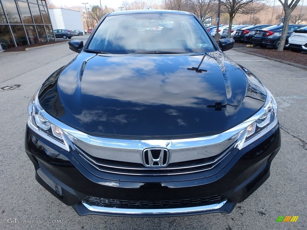 2017 Accord LX Sedan - Crystal Black Pearl / Black photo #6