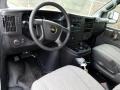 Medium Pewter 2017 Chevrolet Express 3500 Cargo WT Interior Color