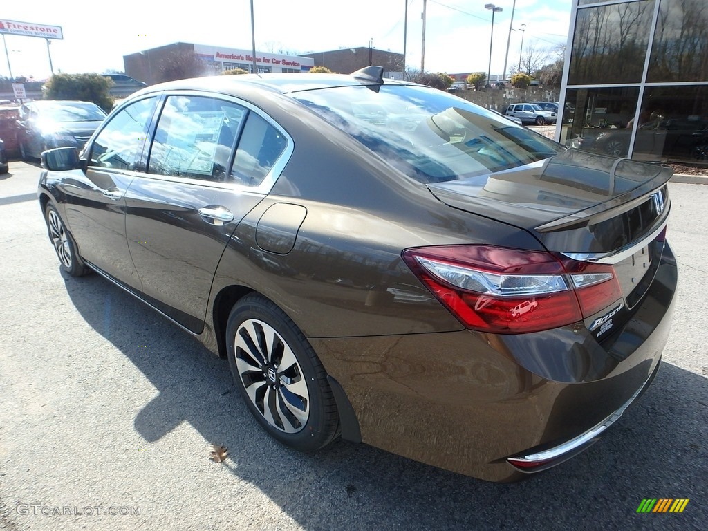 Mandarin Gold Metallic 2017 Honda Accord Hybrid EX-L Sedan Exterior Photo #118684656