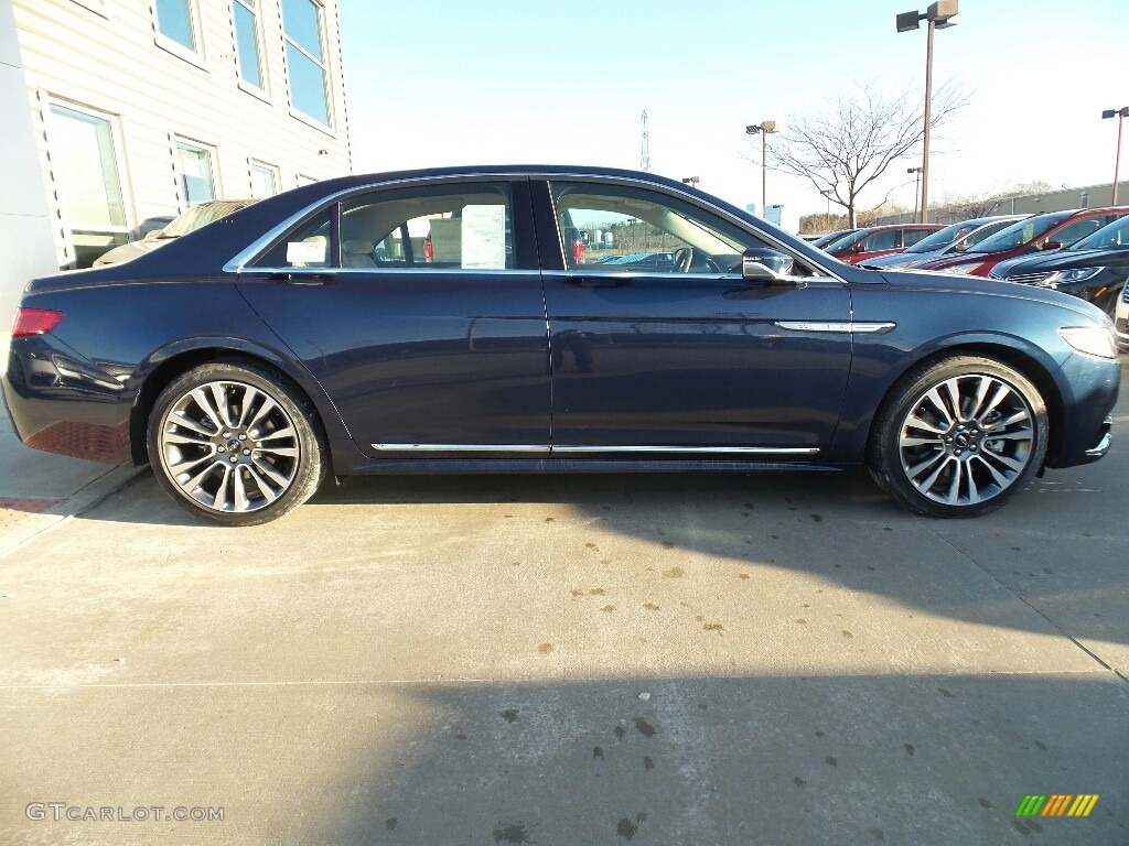 Midnight Sapphire Blue 2017 Lincoln Continental Reserve AWD Exterior Photo #118684671