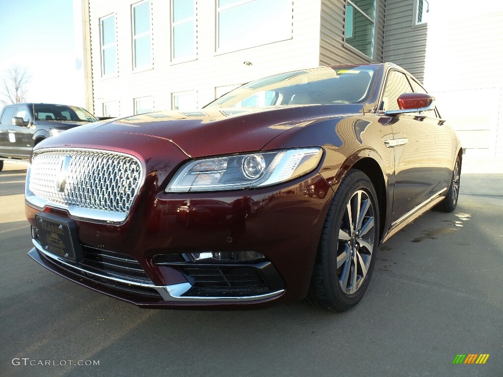 2017 Continental Premier - Burgundy Velvet / Cappuccino photo #1