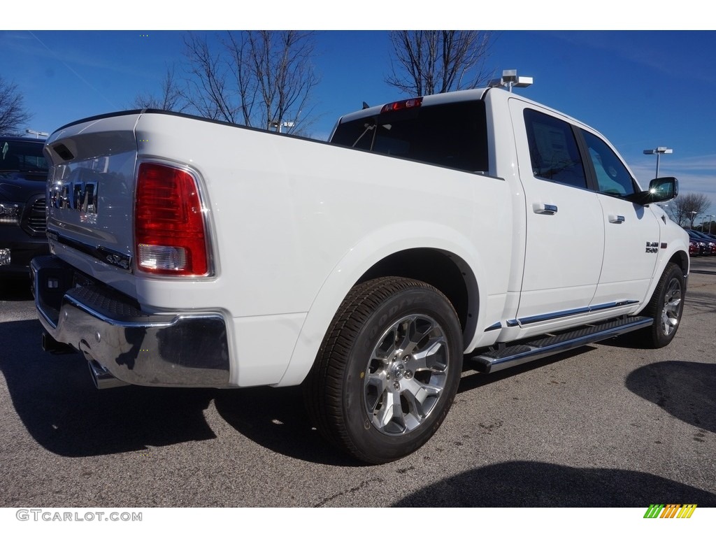 2017 1500 Limited Crew Cab 4x4 - Bright White / Black photo #3