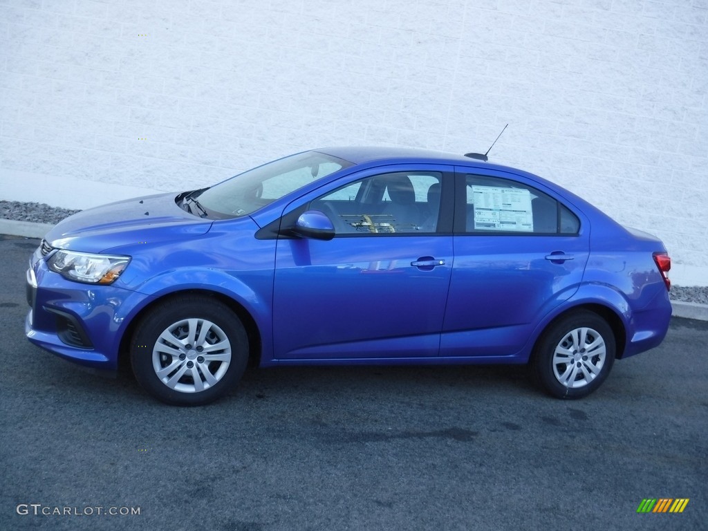 Kinetic Blue Metallic 2017 Chevrolet Sonic LS Sedan Exterior Photo #118687152