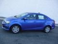 Kinetic Blue Metallic 2017 Chevrolet Sonic LS Sedan Exterior