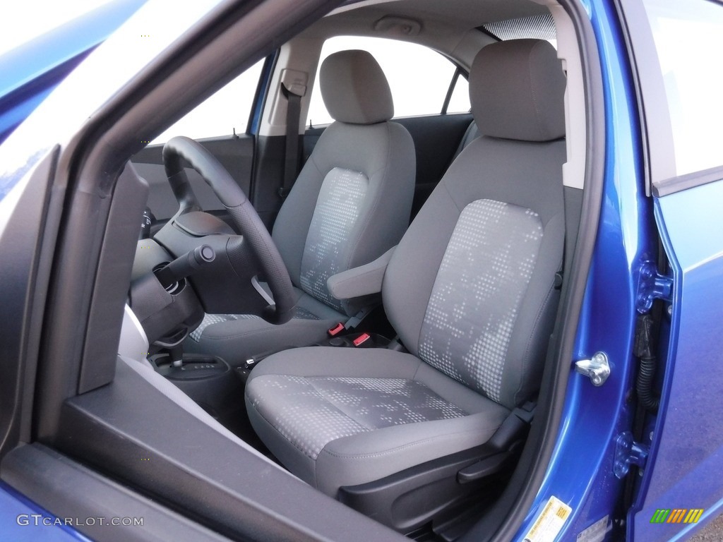 Jet Black/Dark Titanium Interior 2017 Chevrolet Sonic LS Sedan Photo #118687398