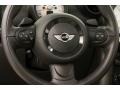 2014 Mini Cooper Gravity Polar Beige Leather Interior Steering Wheel Photo