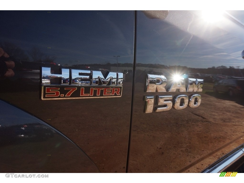 2017 1500 Laramie Longhorn Crew Cab - Granite Crystal Metallic / Black photo #6