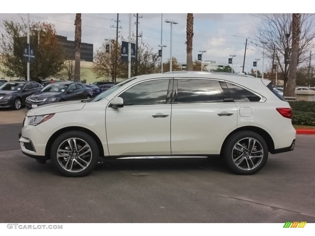 White Diamond Pearl 2017 Acura MDX SH-AWD Exterior Photo #118687962