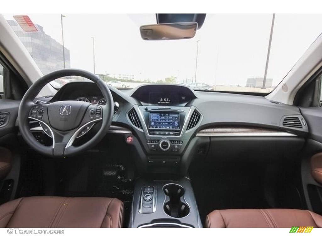 2017 Acura MDX SH-AWD Espresso Dashboard Photo #118688055