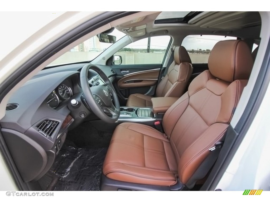 Espresso Interior 2017 Acura MDX SH-AWD Photo #118688163