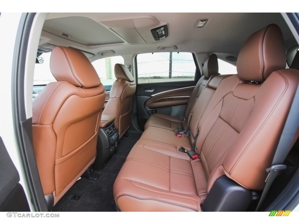 2017 Acura MDX SH-AWD Rear Seat Photo #118688193