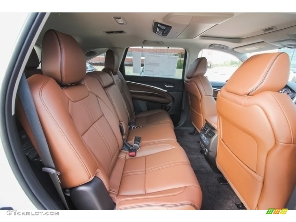 Espresso Interior 2017 Acura MDX SH-AWD Photo #118688280