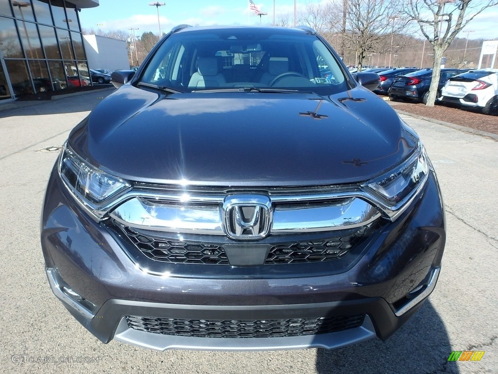 2017 CR-V Touring AWD - Gunmetal Metallic / Gray photo #6