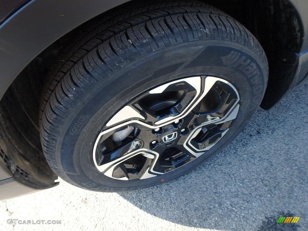 2017 CR-V Touring AWD - Gunmetal Metallic / Gray photo #7