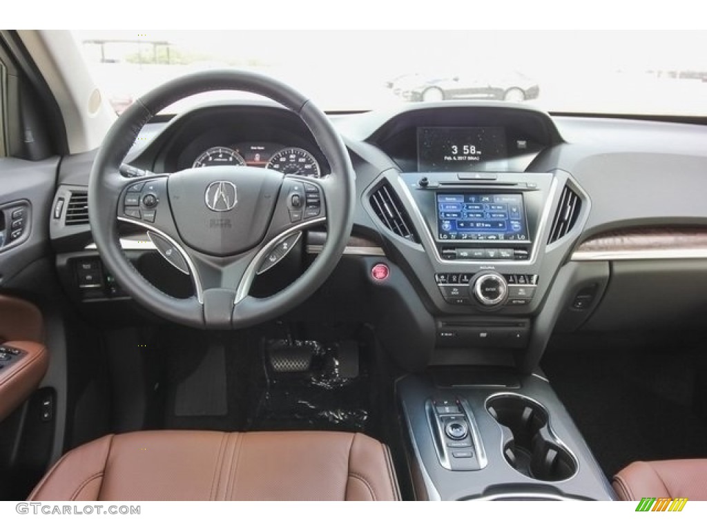 2017 Acura MDX SH-AWD Espresso Dashboard Photo #118688433