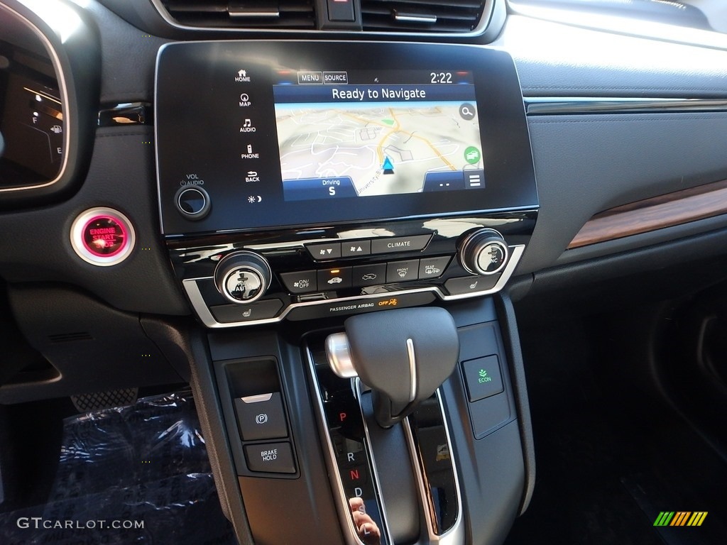 2017 CR-V Touring AWD - Gunmetal Metallic / Gray photo #13