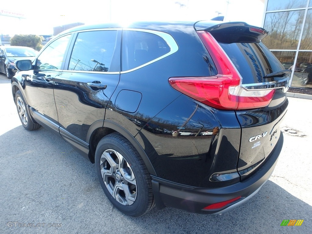 2017 CR-V EX AWD - Crystal Black Pearl / Black photo #2