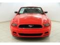 2014 Race Red Ford Mustang V6 Convertible  photo #3