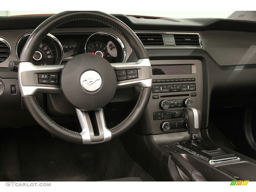 2014 Mustang V6 Convertible - Race Red / Charcoal Black photo #5