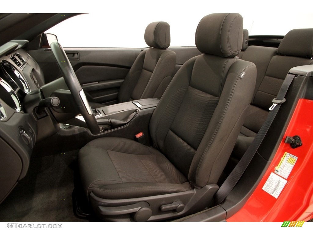 2014 Mustang V6 Convertible - Race Red / Charcoal Black photo #9