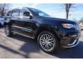 2017 Diamond Black Crystal Pearl Jeep Grand Cherokee Summit  photo #4