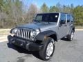 2017 Billet Silver Metallic Jeep Wrangler Unlimited Sport 4x4  photo #2