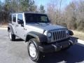2017 Billet Silver Metallic Jeep Wrangler Unlimited Sport 4x4  photo #4
