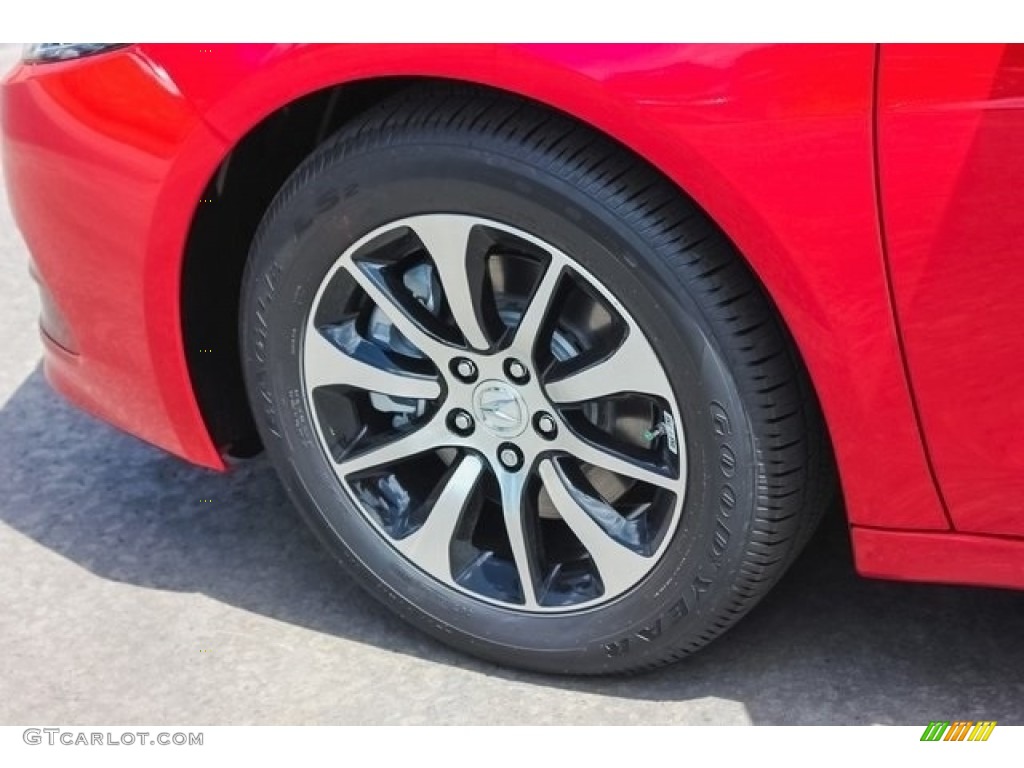 2017 TLX Sedan - San Marino Red / Ebony photo #13