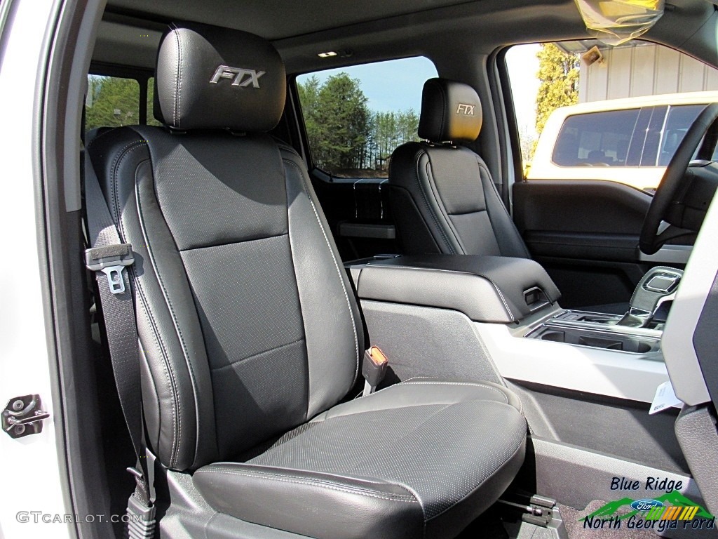 2017 F150 Tuscany FTX Edition Lariat SuperCrew 4x4 - White Platinum / Black photo #13