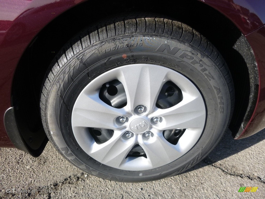 2017 Forte LX - Garnet Red / Black photo #10