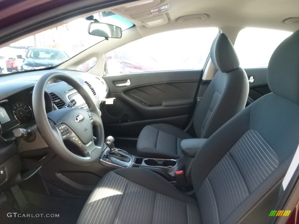 2017 Forte LX - Garnet Red / Black photo #11