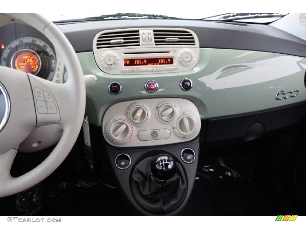 2013 500 Pop - Verde Chiaro (Light Green) / Grigio/Avorio (Gray/Ivory) photo #15