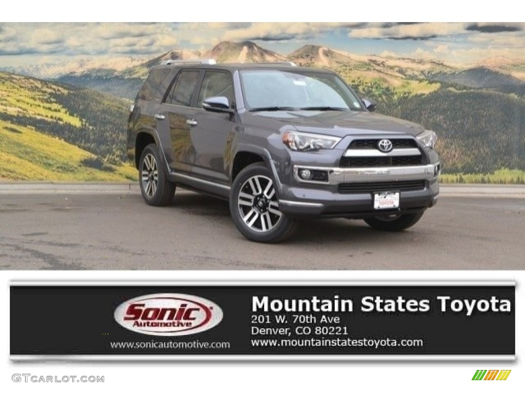 2017 4Runner Limited 4x4 - Magnetic Gray Metallic / Black photo #1