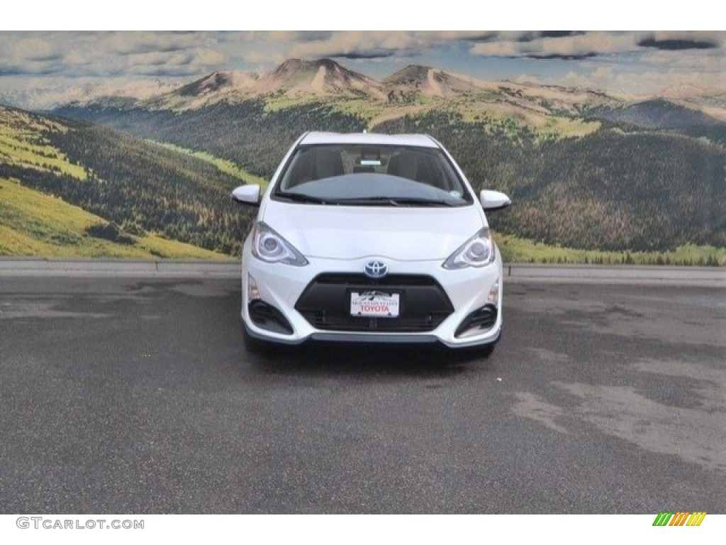 2017 Prius c One - Moonglow / Gray photo #2