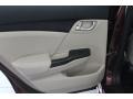 Crimson Pearl - Civic LX Sedan Photo No. 21