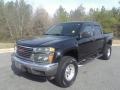 2007 Onyx Black GMC Canyon SLE Crew Cab 4x4  photo #2