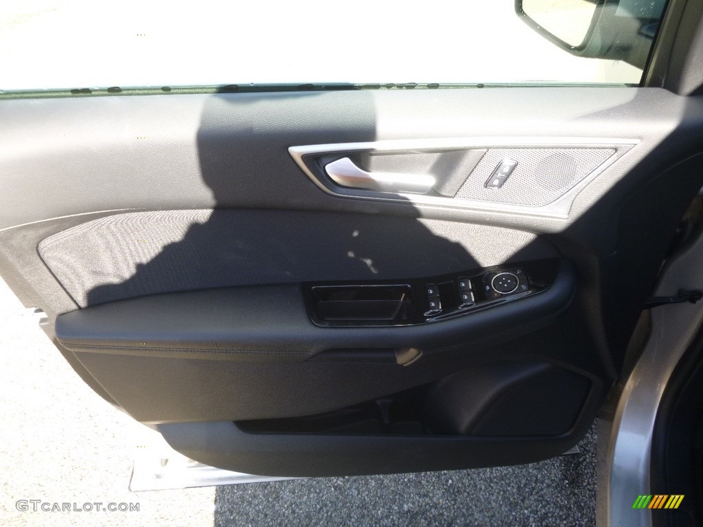 2017 Edge SEL AWD - White Gold Metallic / Ebony photo #14