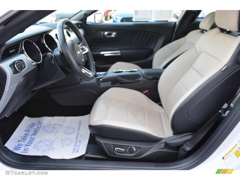 Dark Ceramic Interior 2016 Ford Mustang EcoBoost Premium Coupe Photo #118701654