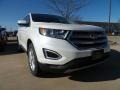 2017 White Platinum Metallic Ford Edge SEL AWD  photo #1