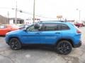 2017 Hydro Blue Pearl Jeep Cherokee Sport 4x4  photo #3
