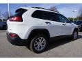 2017 Bright White Jeep Cherokee Sport  photo #3