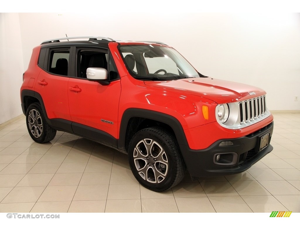 Colorado Red 2016 Jeep Renegade Limited 4x4 Exterior Photo #118703562
